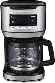 Shop now read our review. Amazon Com Hamilton Beach Programmable Frontfill Coffee Maker Extra Large 14 Cup Capacity Black Stainless 46390 Kitchen Dining