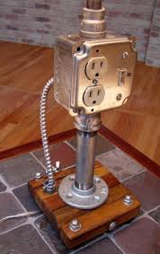 Pin On Diy Industrial Pipe Lamp With Electric Outlet