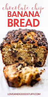 Chocolate Chip Banana Bread Recipe In 2020 Chocolate Chip Banana Bread Chocolate Chip Banana Bread Recipe Banana Chocolate Chip