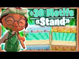 141 30 Motifs Pour Avoir De Jolis Stands Animal Crossing New Horizons Astuces Deco Youtube Animaux Animal Crossing Astuce Motifs Animal