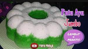 Cara mudah membuat kue putu ayu tanpa santan dan kelapa bahan bahan hemat dan sederhana. Cara Membuat Kue Putu Ayu Jumbo 1 Telur Cara Bikin Kue Putu Ayu Kita Cara Manggang Bolu Hanya Dng Loyang Bolu Marmer Sjdesio