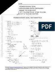 Tata cara pembelian pin pendaftaran. Soal Tes Masuk Telkom University Dan Pembahasan Jawabanku Id