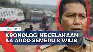 KAI Daop 8 Minta Maaf KA Argo Wilis Terlambat Datang karena Terlibat  Kecelakaan dengan Argo Semeru