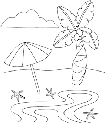 5 cara mewarnai gambar pemandangan. Gambar Mewarnai Pemandangan Pantai 4 Gambar Pemandangan Pantai