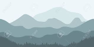 Mountain Landscape Vector Panoramic Background Illustration Royalty Free Cliparts Vectors And Stock Illustration Image 81569425