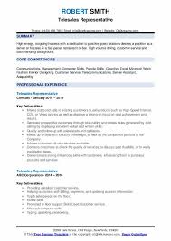 Download the cv template (compatible with google docs and word online) or see below for more examples. Telesales Representative Resume Samples Qwikresume