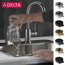 metal glass rinser from delta faucet