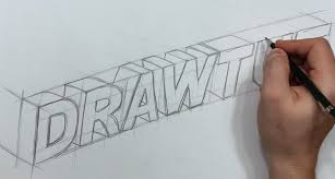 3d Texte In 3 Schritten Zeichnen Lernen Video Tutorial Anleitung
