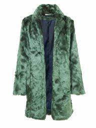 Nikkie Plessen Alaska coat | Coat, Fake fur coats, Green coat