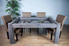Origins Game Table Wooden Dining Room Table Table Games Table