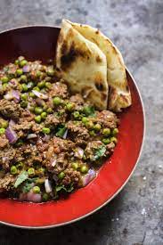 Indian Spiced Beef And Peas Keema Matar Recipe Spiced Beef Keema Recipes Beef Recipes