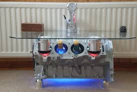 Save v8 engine block coffee table to get email alerts and updates on your ebay feed.+ 20 Times Auto Parts Turned Into One Of A Kind Furniture Pieces