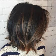 Blonde side streak on darker colored hair! 45 Sunny And Sophisticated Brown With Blonde Highlight Looks