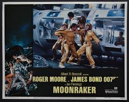 After drax industries' moonraker space shuttle is hijacked, secret agent james bond is assigned to investigate, traveling to california to meet the company's owner, the mysterious hugo drax. James Bond 007 Moonraker Original Lobby Card Uk 1979 For Sale At Pamono
