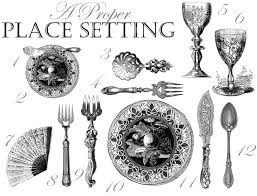 Learn about the placement of everything, from silverware to glassware. How To Set A Proper Table 1 Butter Knife 7 Napkin 2 Bread Plate Victorian Table Setting Table Setting Etiquette Proper Table Setting