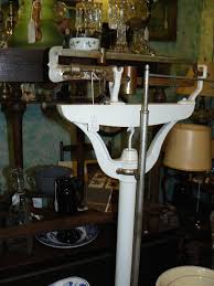 Antique Vintage Fairbanks Doctor S Office Scale With Measuring Height And Weight 1920 White Works Vintage Medical Antiques Vintage Scale