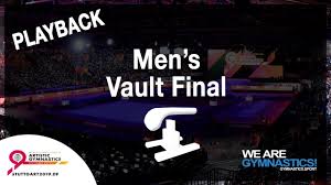Artistic gymnastics is usually divided into men's and women's gymnastics. Fig World Championship Replay 2019 Artistic Gymnastics Men S Vault Final Youtube
