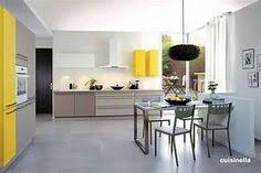 Frisch Cuisine Couleur Jaune Peinture Design 36 Et Gris Cuisine Orange Et Gris Kitchen Remodel Simple Kitchen Kitchen Decor