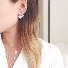 Multiple Ear Piercings 33 Cool Combinations To Copy Multiple Ear Piercings Ear Piercings Piercings