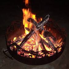 This allows the fire to go on longer while also taming its intensity for safety. Image Detail For Decorative Metal Art Fire Ring Deer Family Fire Pit 10fp Df 36r 36 Fire Ring Fire Pit Family Fire