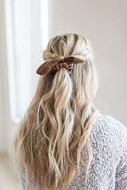 Soft Velvet Bow Scrunchie Scarf Hairstyles Scrunchie Hairstyles Hair Styles