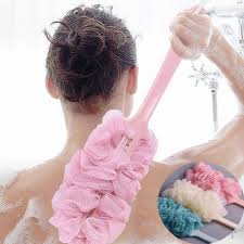 The rounded brush that is ideal for sinks or bathtubs, the flat brush perfect for floors and tiles, and the spin scrubber's pointed brush/cleaning. Massage Brushes New Long Handle Hanging Soft Mesh Back Body Bath Shower Scrubber Brush Sponge For Bathroom Shower Brush Bath Brushes Sponges Scrubbers Aliexpress