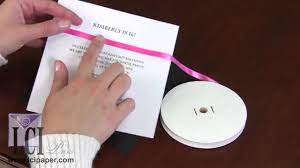 Creative Ways To Decorate An Invitation With Ribbon Youtube Wedding Invitation Ribbon Wedding Ribbon Wedding Invitations
