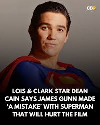 Lois & Clark star Dean Cain believes James Gunn's comments about Superman's  immigrant status will hurt the box office for the DCU blockbuster.  bit.ly/4eDcubG