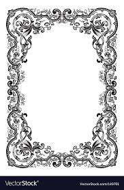 Antique Frame Engraving Download A Free Preview Or High Quality Adobe Illustrator Ai Eps Pdf And Hig Antique Frames Islamic Art Pattern Floral Border Design