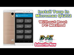 Simplest and easiest way to unlock the bootloader and root the cyanogen powered micromax yu yureka smartphone. Install Twrp In Micromax Q4202 Without Root Without Bootloader Unlock By Repair A2z Youtube