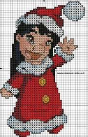 Schema Lilo Punto Croce Natalizia Disney Cross Stitch Disney Cross Stitch Patterns Christmas Cross Stitch