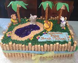 Jungle Safari Themed Baby Shower Cake Tortas De Animales Tartas De Chuches Chuches