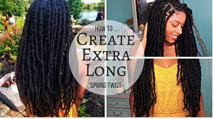 Extra Long Spring Twists Mini Twists Passion Twists Tutorial 2018 Youtube Spring Twist Hair Twist Hairstyles Natural Hair Styles
