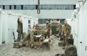 Former dutchbat soldier remko de bruijne. Srebrenica Genocide Blog Dutchbat Iii Raised Three Fingers In Srebrenica Traditional Serbian Nationalist Salute