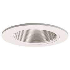 Once the housing clips are snug, attach the inner baffle and any other trim to the fixture housing according to manufacturer's instructions. Cooper Lighting Halo White Recessed Light Baffle Trim Coilex 4 In 993w Rona