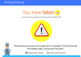The knowledge test consists of 25 questions, with four possible answers. 3 Critical Steps If You Fail Your Driver S License Test