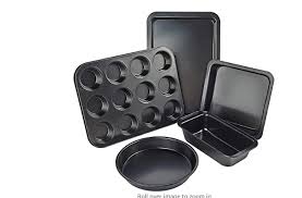 Maybe you would like to learn more about one of these? Nonstick Bakeware Set 5 Pcs Bakeware Include Cookie Sheet Loaf Pan Square Pan Round Cake Pan Bakeware Set Nonstick Bakeware Set Baking Tray Set