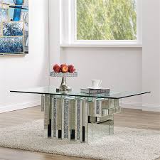 Check spelling or type a new query. Noralie 3 Piece Occasional Table Set In Mirrored Faux Diamonds Finish By Acme 88000 S