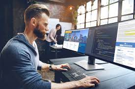 $ 75.00 /mo for 12 mos ⊕ with samsung financing; Dell Ultrasharp 49 Gewolbt Riesig Und Bildschirm Satt Mac Life