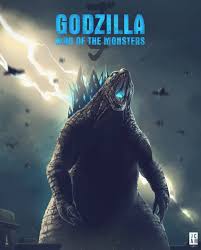 The King Himself I Thought I D Draw A Quick Godzilla Movie Poster After Watching The Trailer The Whole Thing Looks Super Ep Godzilla 2 Kong Godzilla Godzilla