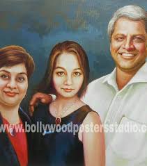 Create Portrait Painting From Photos Archives Custom Bollywood Posters Studio 100% handmade paintings from your photos & pictures.