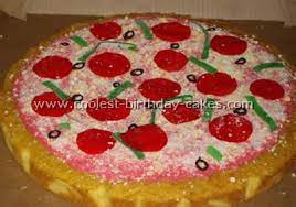 It is a great special birthday cake too. Awesome Homemade Pizza Cake Decorating Tips And Ideas