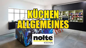 Nolte Kuchen Allgemeines Youtube