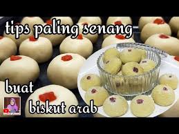Assalamualaikum dan salam sejahtera semua. Resepi Biskut Arab 3 Bahan Mudah Dan Ringkas Tapi Sangat Sedap Sukatan Cawan Litetube
