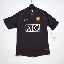 The legendary united is the greatest sports franchise planet earth has ever seen. Sold Nike Manchester United 07 08 Black Away Jersey Shirt Sports Sports Apparel On Carousell