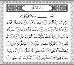 He created the human being and gave him capacity to make progress. Hamparan Kasturi Surah Al A La