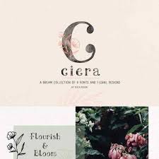 Download Download Ciera Watercolor Svg Font Florals 2709696 For Free Uxfree Com