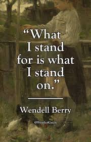 The past is our definition. Wrathofgnon Inspirational Quotes Pictures Wendell Berry Quotes Nature Quotes