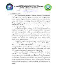 Proposal alat unbk semua surat. Doc Project Proposal Pengadaan Barang Bksm Saksi Academia Edu