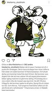 Här sjungs ramsan åh hata hammarby av norra stå. Black Army Stockholm On Twitter Hata Bajen Aik